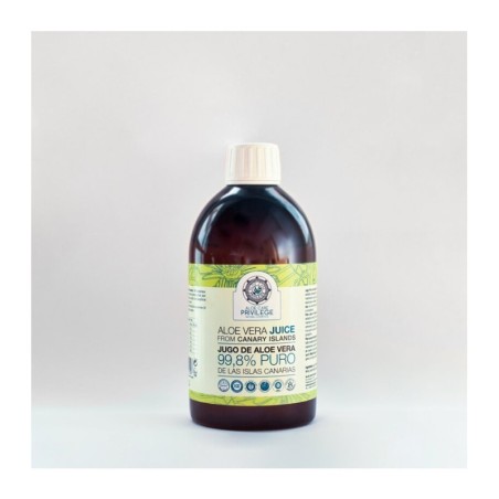 Jugo de Aloe Vera. 99,8% Puro. 500ml
