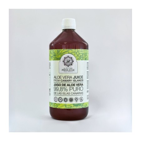 Jugo de Aloe Vera. 99,8% Puro. 1L
