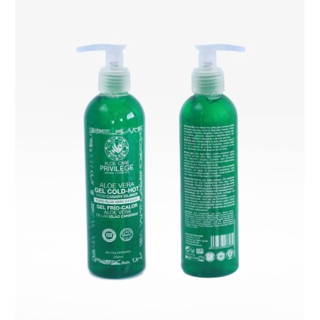 Gel frío calor de Aloe Vera 250ml
