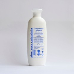 Champú Natural uso diario aloe vera caléndula